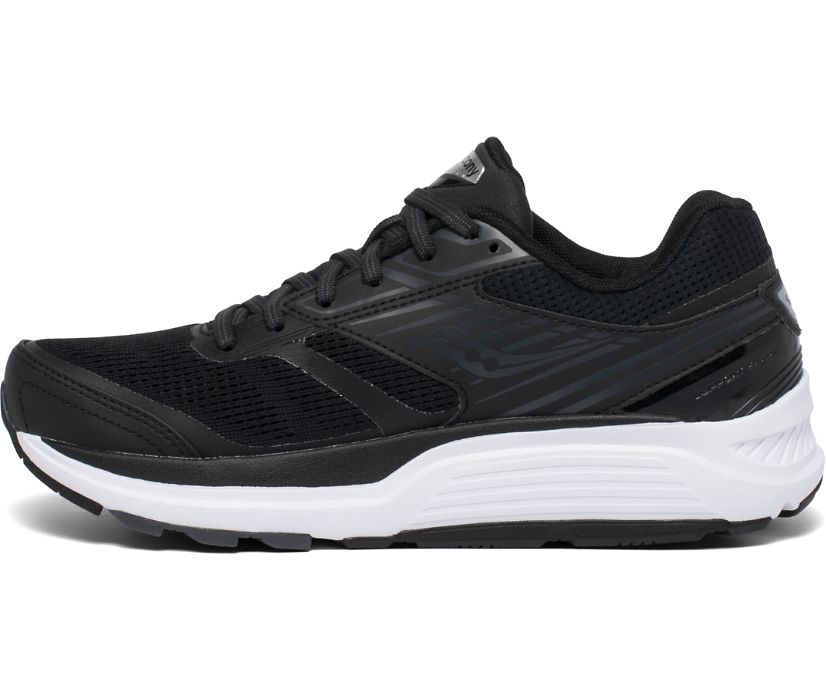 Saucony Echelon 8 Wide Women's Running Shoes Black / White | Canada 105QMAZ